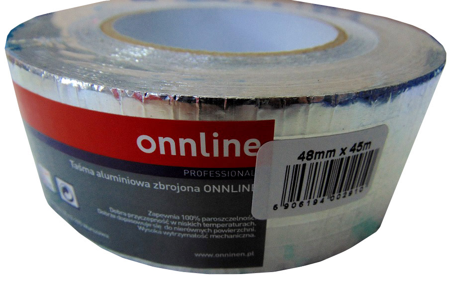 

Taśma klejąca aluminiowa Zbrojona 055