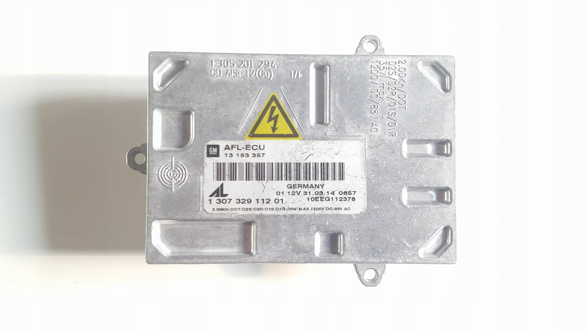 ORYGINAŁ AL PRZETWORNICA XENON ZAFIRA B 1307329112 13153357