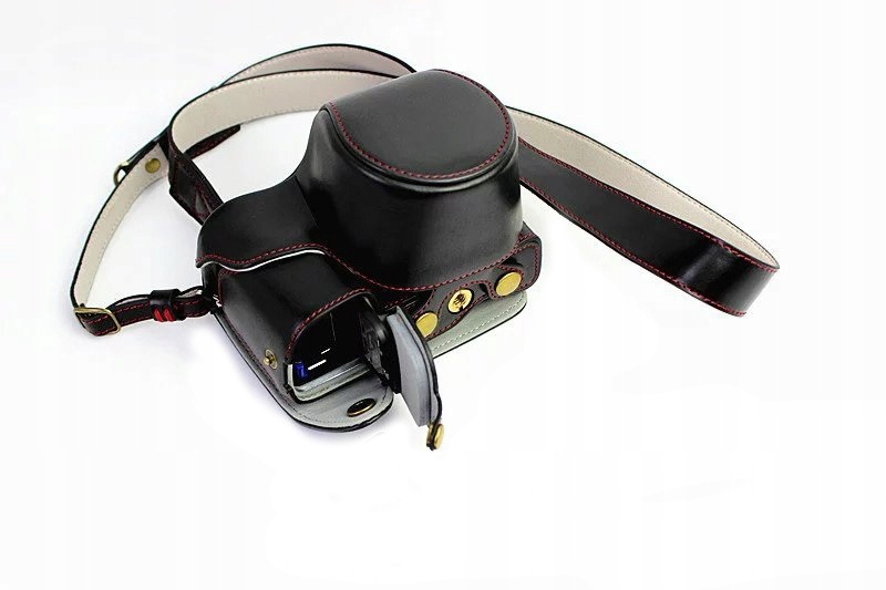 FUTERAŁ TORBA KABURA POKROWIEC DO SONY Alpha A6400 Materiał dominujący skóra ekologiczna