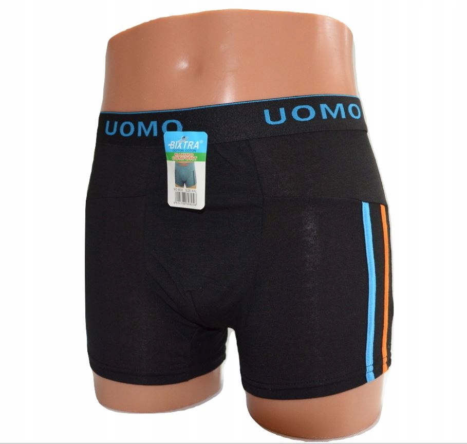 6 x MĘSKIE BOKSERKI UOMO BAWEŁNA XL Marka Inna marka