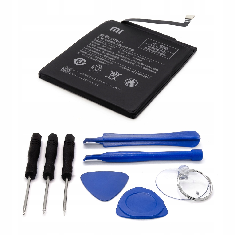 

Oryg Nowa Bateria Xiaomi Redmi Note 4 4100mAh BN41