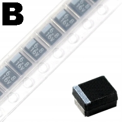 

6.8uF 16V B Smd Kondensator tantalowy [3szt]