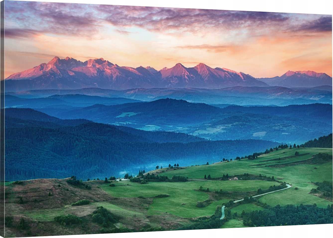 

Obraz Na Płótnie Widok Na Tatry 110x70 980 Wzorów