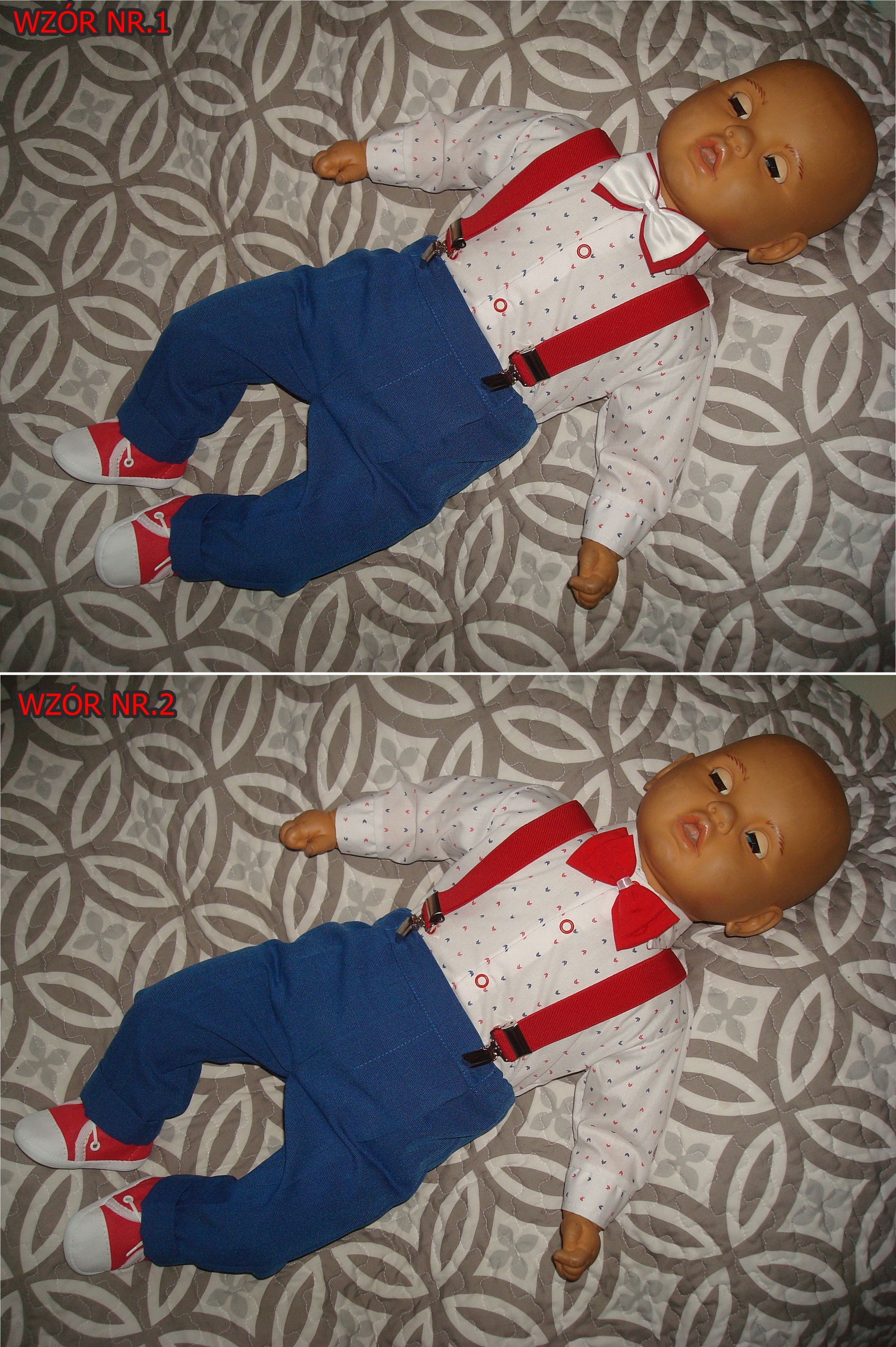 NOWOŚĆ EXCLUSIVE UBRANKO/CHRZEST /OKAZJE/ 80 INNE Kolor niebieski