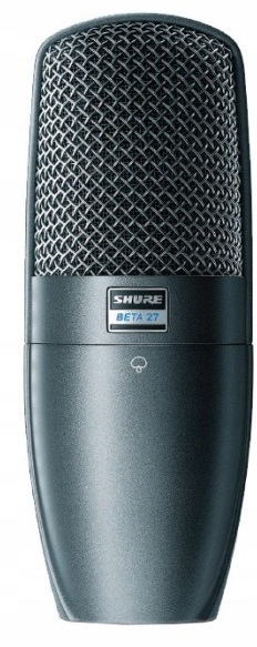 BETA27 – Superkardioidní, kondenzátorový, velkomembránový mikrofon