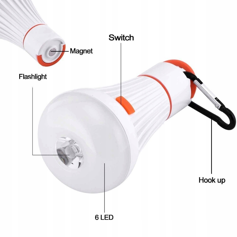 ŻARÓWKA LAMPKA WISZĄCA LED LATARNIA 3xAAA 4-TRYBY EAN (GTIN) 5903347001677