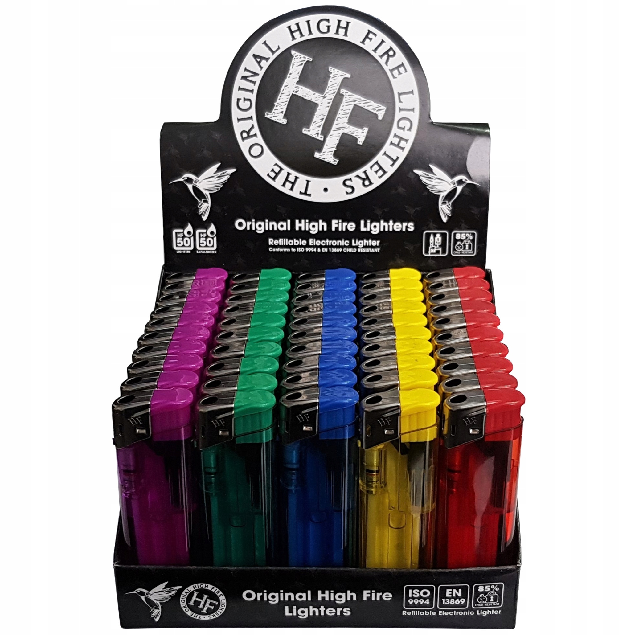 

50x Zapalniczka Piezo H.f. z Zaworkiem