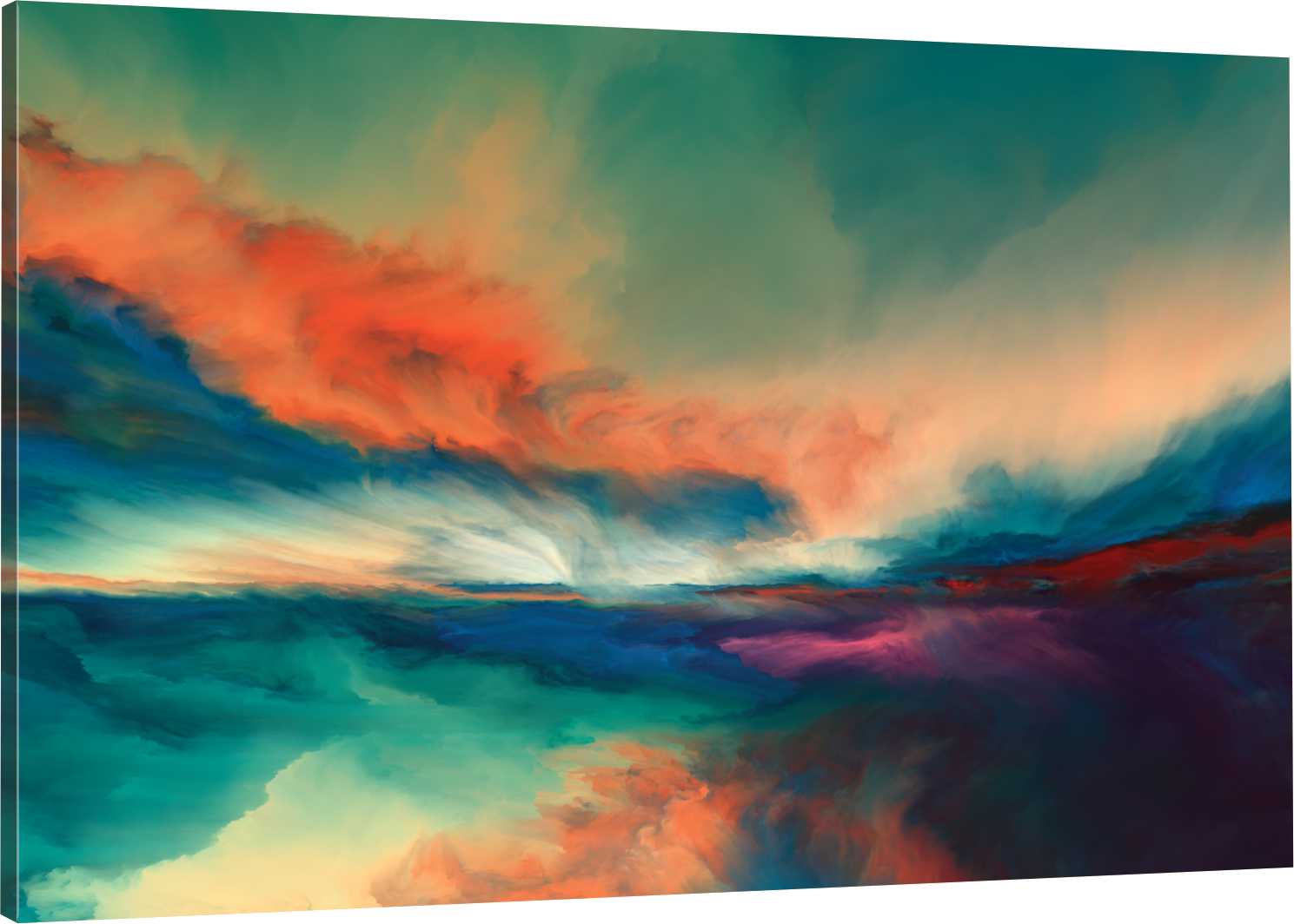 

Obraz Na Płótnie Zachód Słońca Abstrakcja 120x80