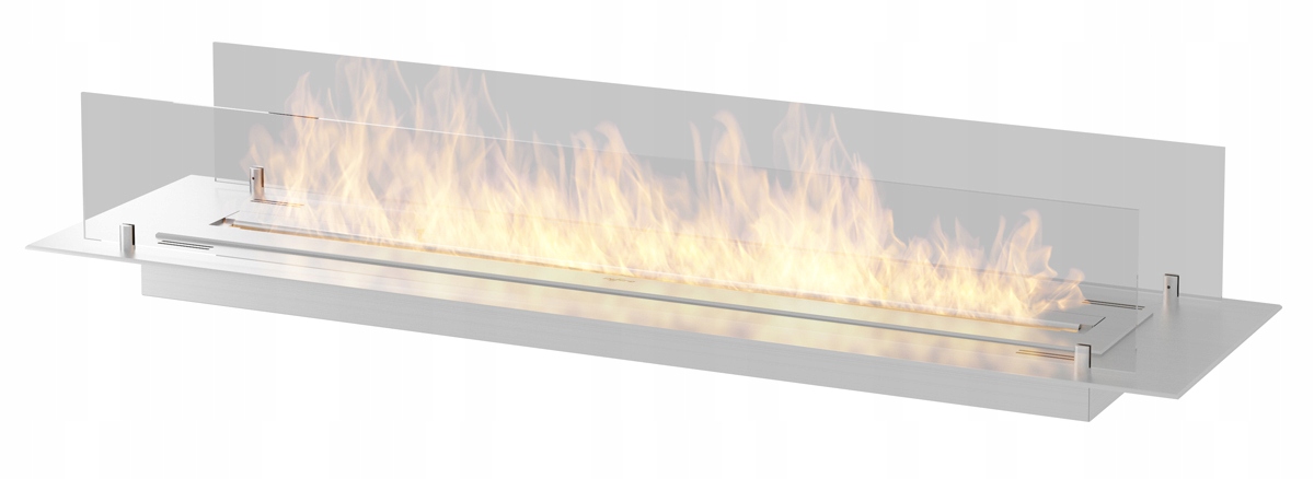 Biokrb Hořák pro zabudování do nábytku Inox 1200 mm