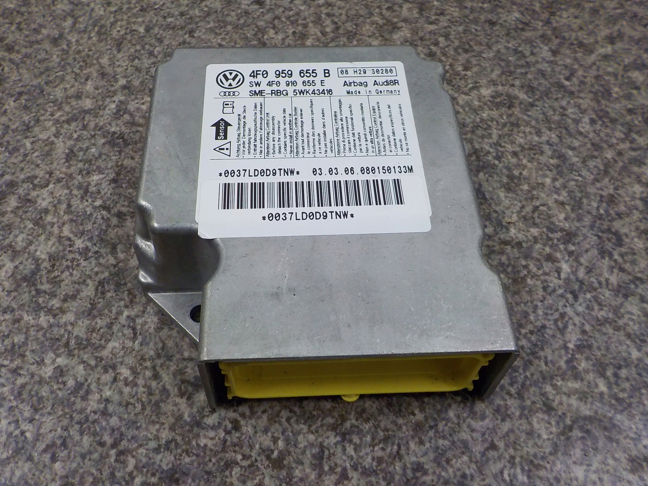 Модуль датчика подушки безопасности AUDI A6 C6 4F0959655B