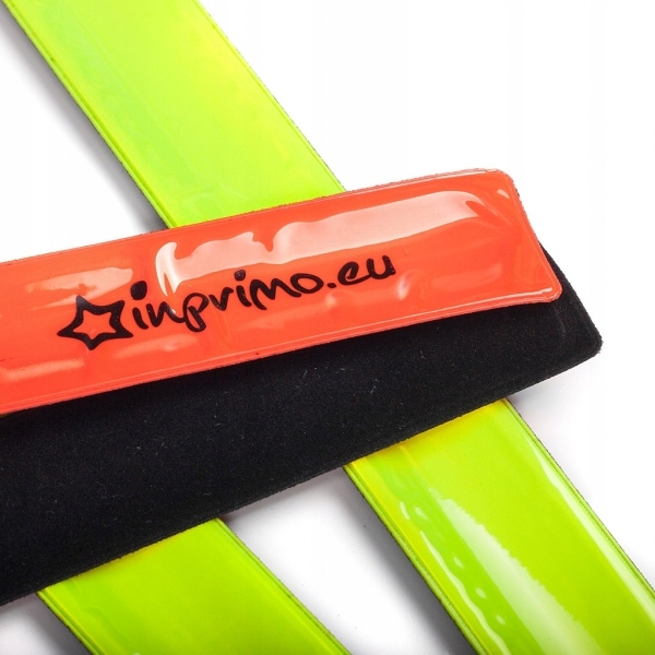 OPASKI ODBLASK Z NADRUKIEM LOGO REKLAMOWE 100 SZT Długość (cm) 34 cm