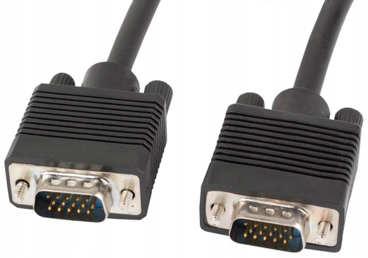 Kabel 10m D-Sub VGA SVGA ferryt ekran JAKOŚĆ DŁUGI