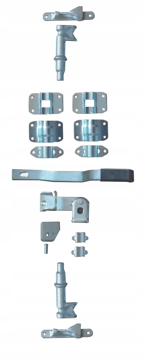 ZAMKNIECIE tylnych DRZWI chlodni kontenera kompl