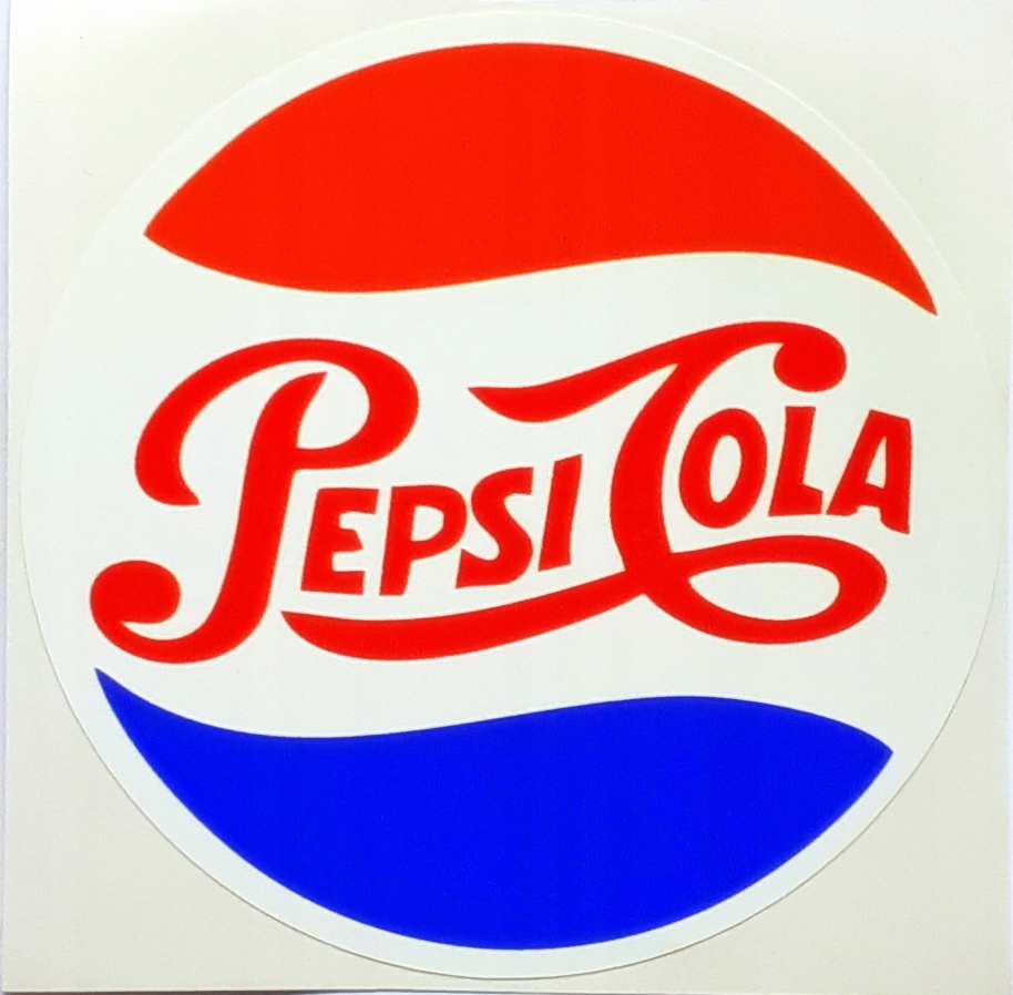 

Pepsi Cola naklejka drukowana