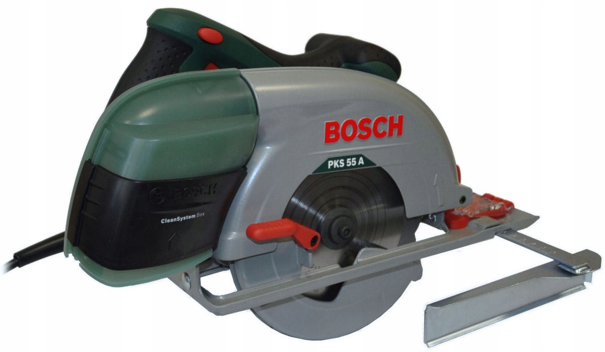 PILARKA TARCZOWA 1200W PKS 55A BOSCH + 2 PIŁY Marka Bosch