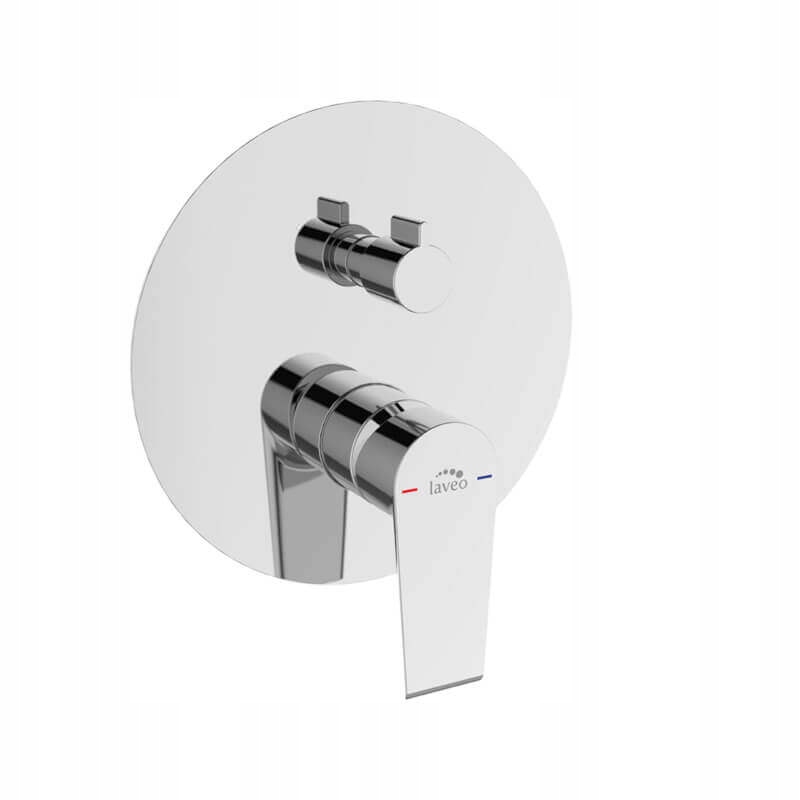 

Largo bateria natryskowa podtynkowa chrom Bah 00PD