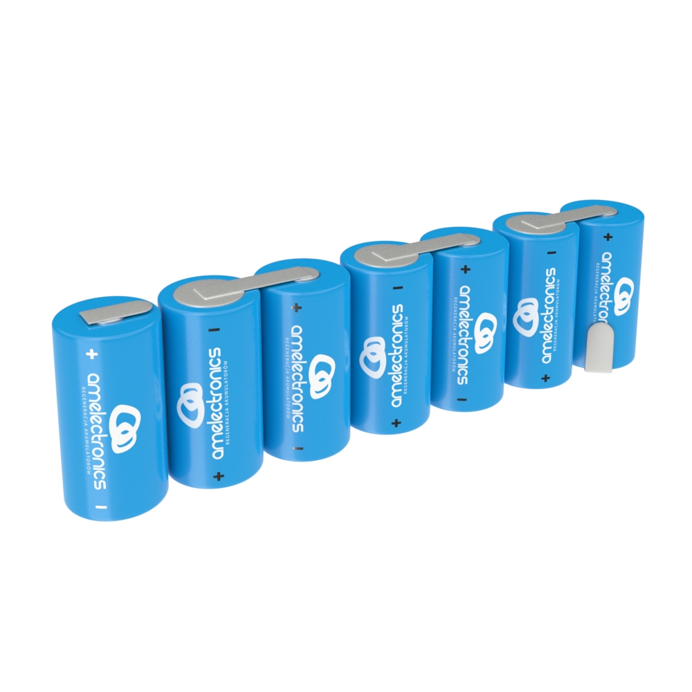

Pakiet Akumulatorów 7 Ogniw Sc 8,4V 3000mAh Ni-mh
