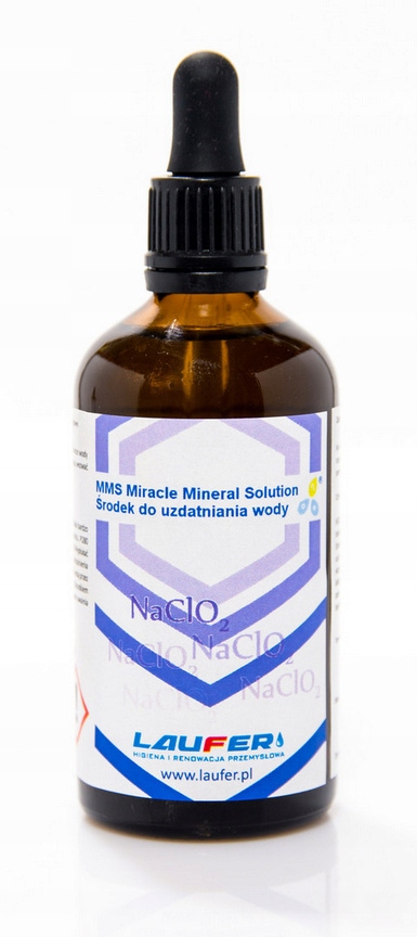 MMS CHLORYN SODU NaClO2 r-r 25% butelka 100ml (669393326243) • Cena ...