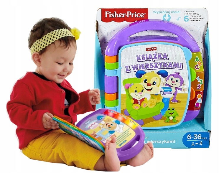 

Fisher Price Książeczka Z Wierszykami FRC70