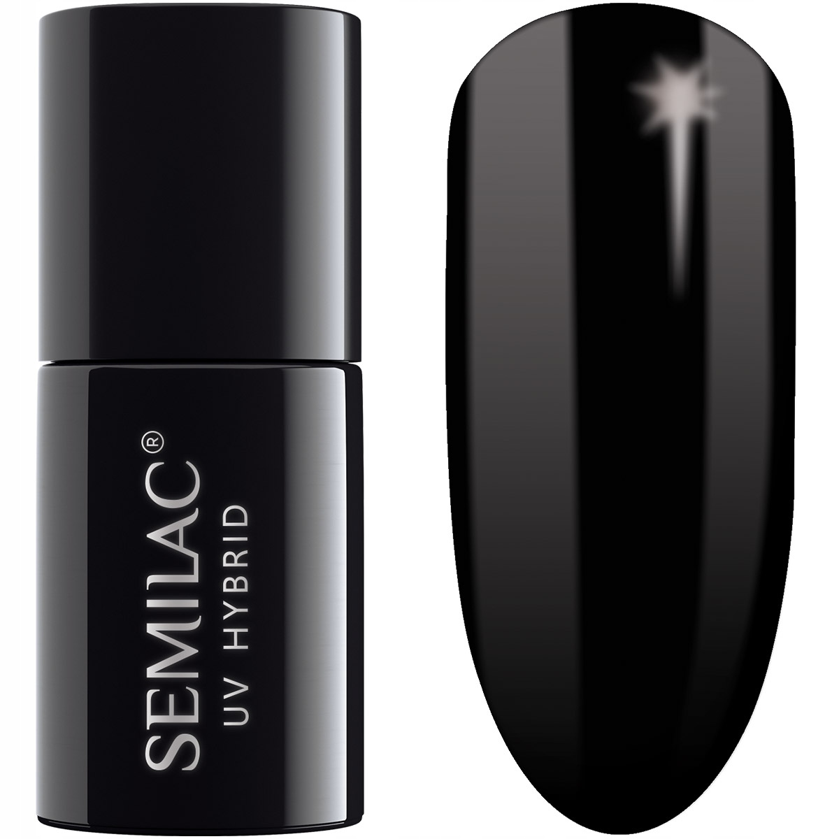 

Semilac Lakier Hybrydowy 031 Black Diamond 7ML