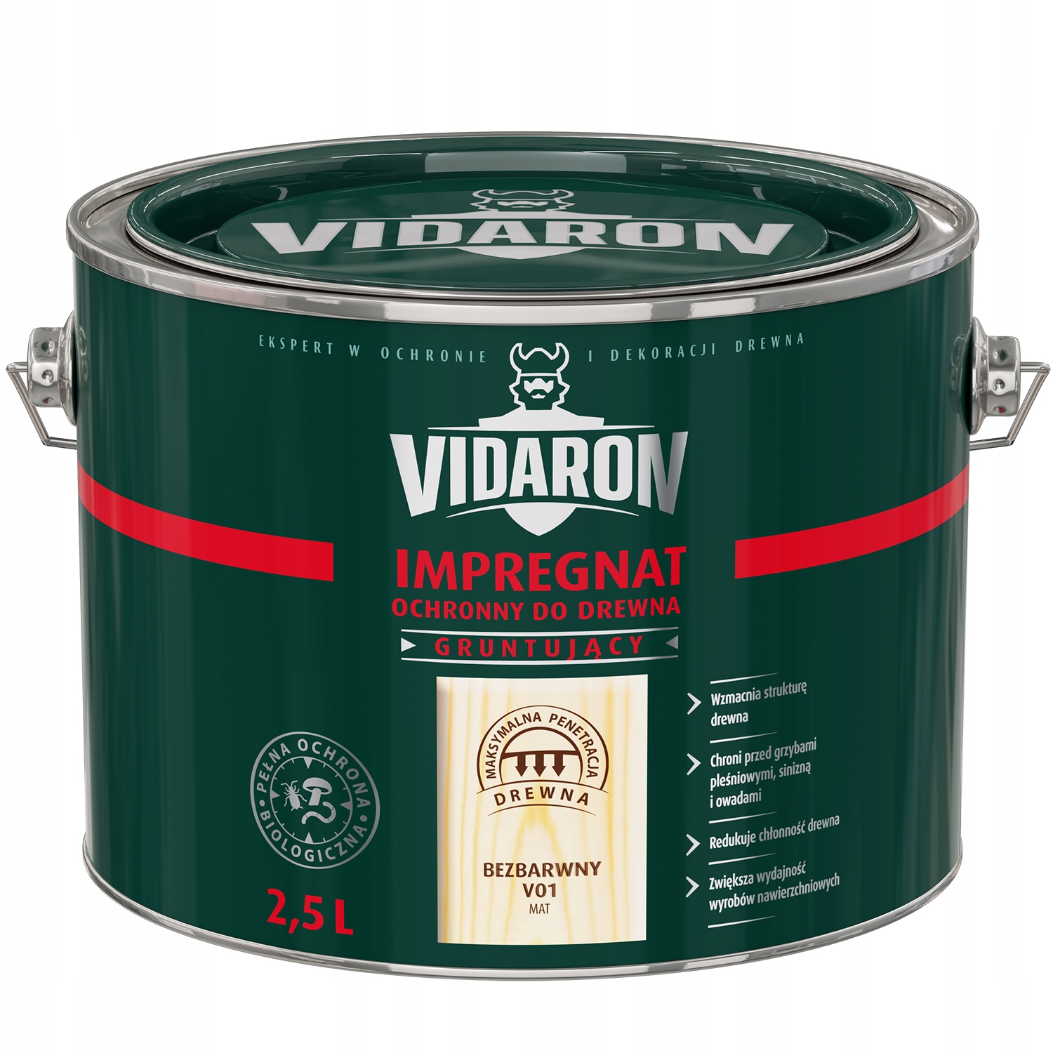 

Vidaron impregnat ochronny – gruntujący 2.5L