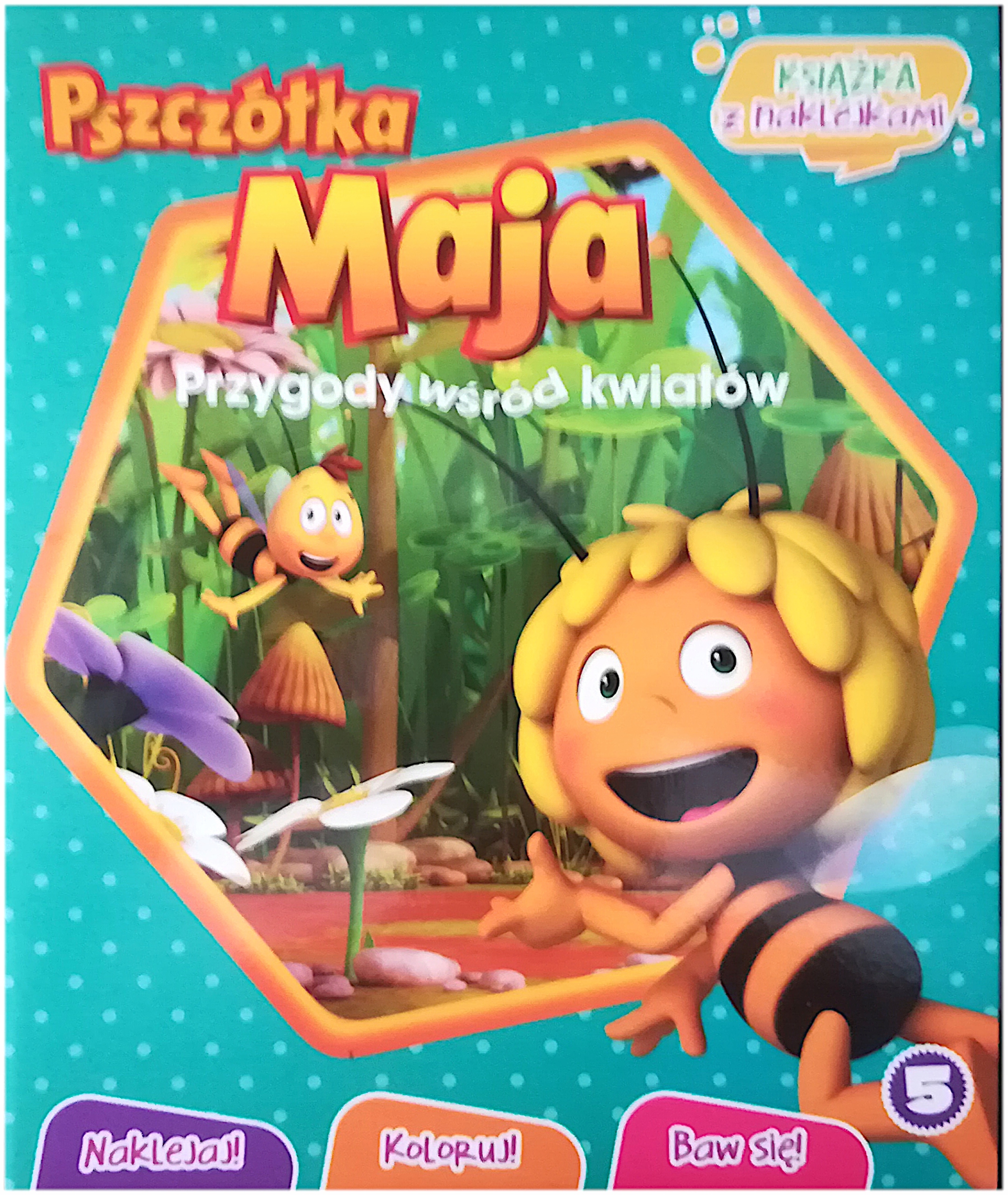 

Pszczółka Maja Naklejki Przygody Wśród... Cz 5 D-X