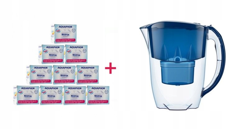 

Dzbanek Filtrujący Aquaphor Jasper + 10 Wkładów