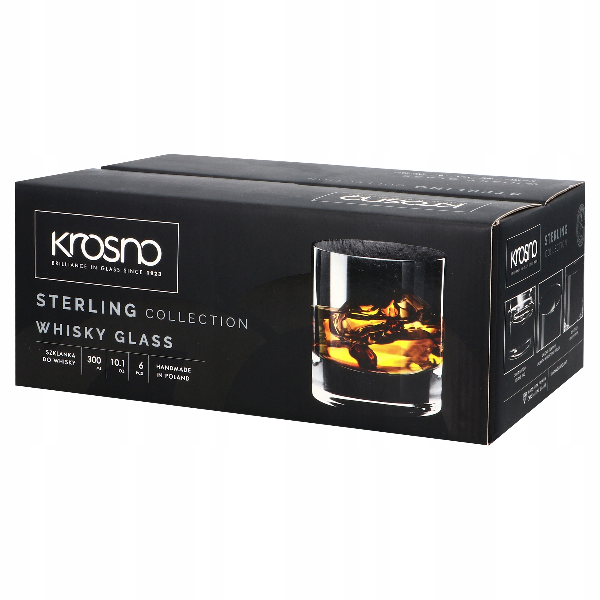 

Szklanki do whisky 300ml 6szt. Sterling Krosno
