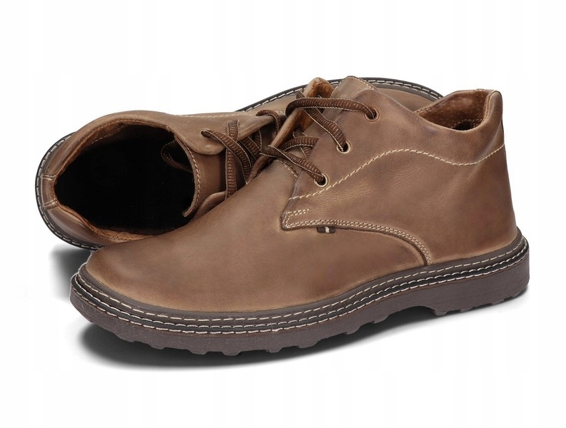 TRAPERY OCIEPLONE PÓŁBUT TRZEWIKI SKÓRA 056 BR 40 Długość wkładki 26.5 cm