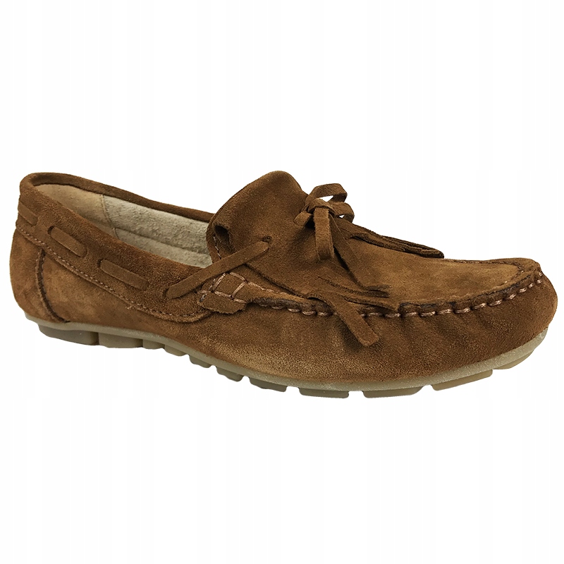 

Buty Pollonus 1046 brąz skórzane mokasyny R.39