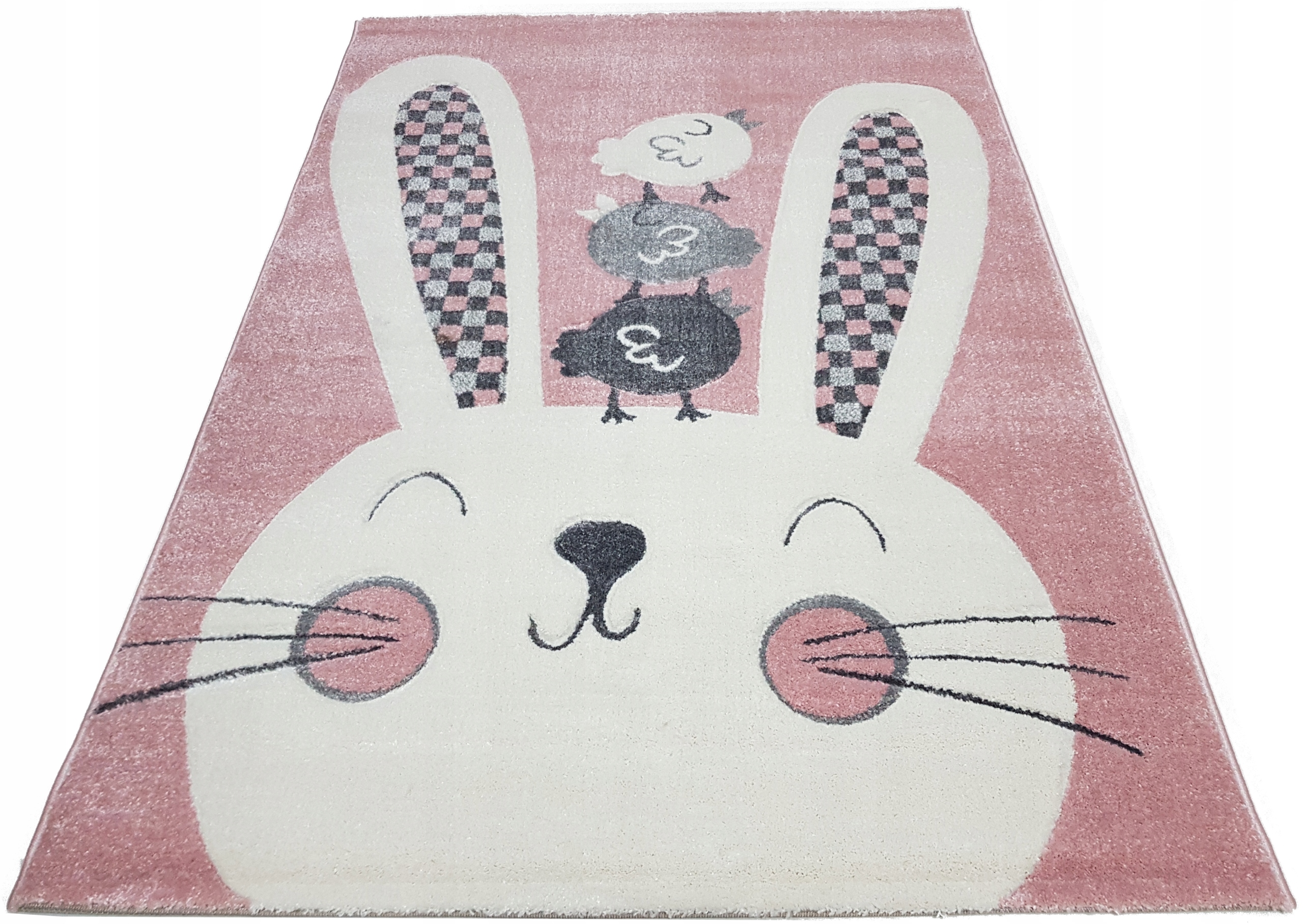 

Dywan Avanos Kids 3D 120x170 króliczek rabbit bird