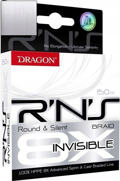 

Plecionka Dragon R’n’s 8X Invisible 150M 0,12mm