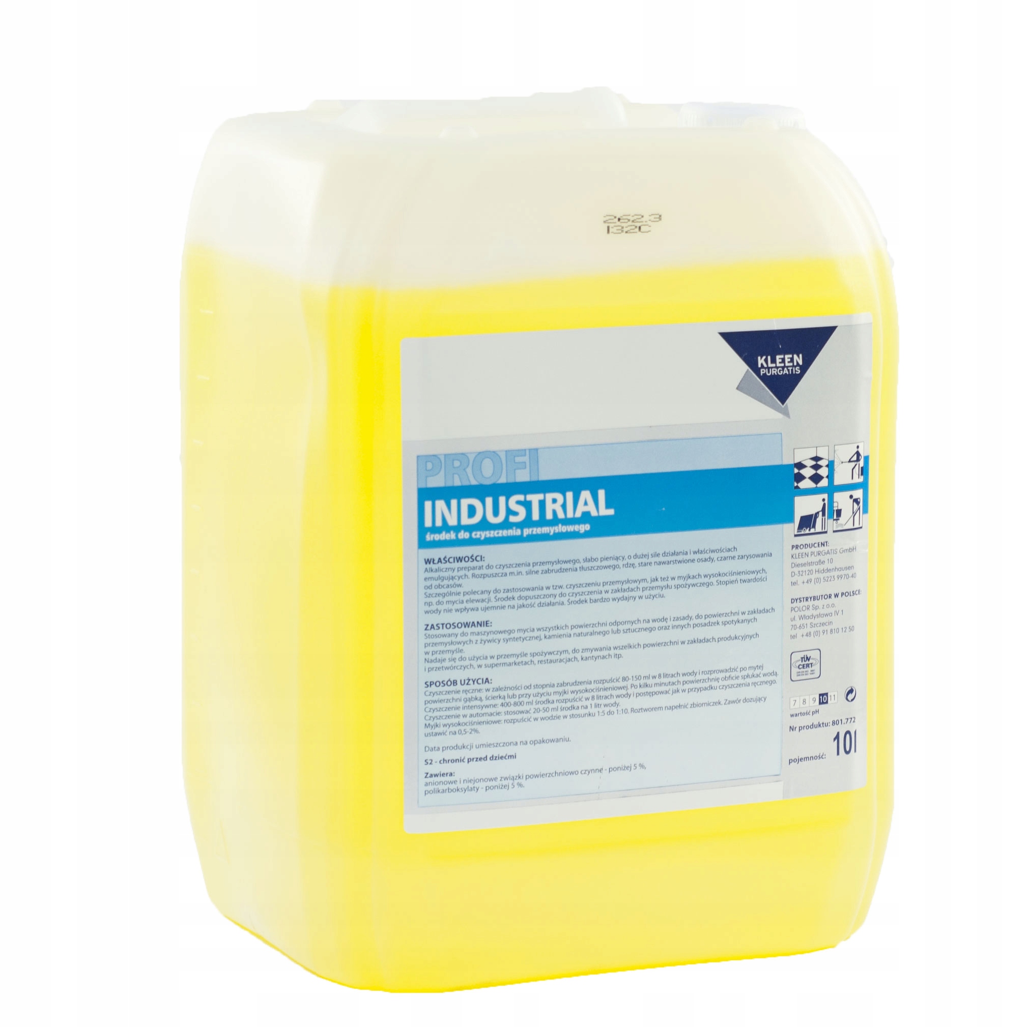 Kleen Industrial profesjonalne mycie podłóg 10L