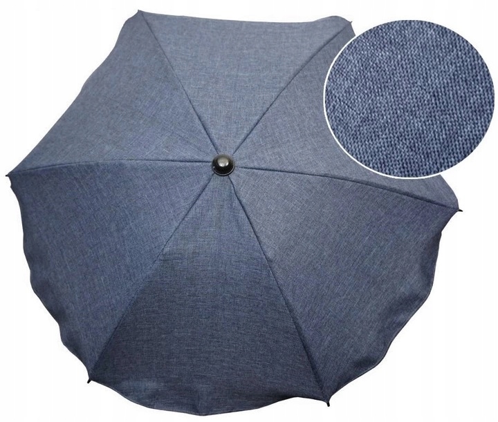 Меланж (лен) - зонтики для колясок+подстаканник Diameter 67 cm