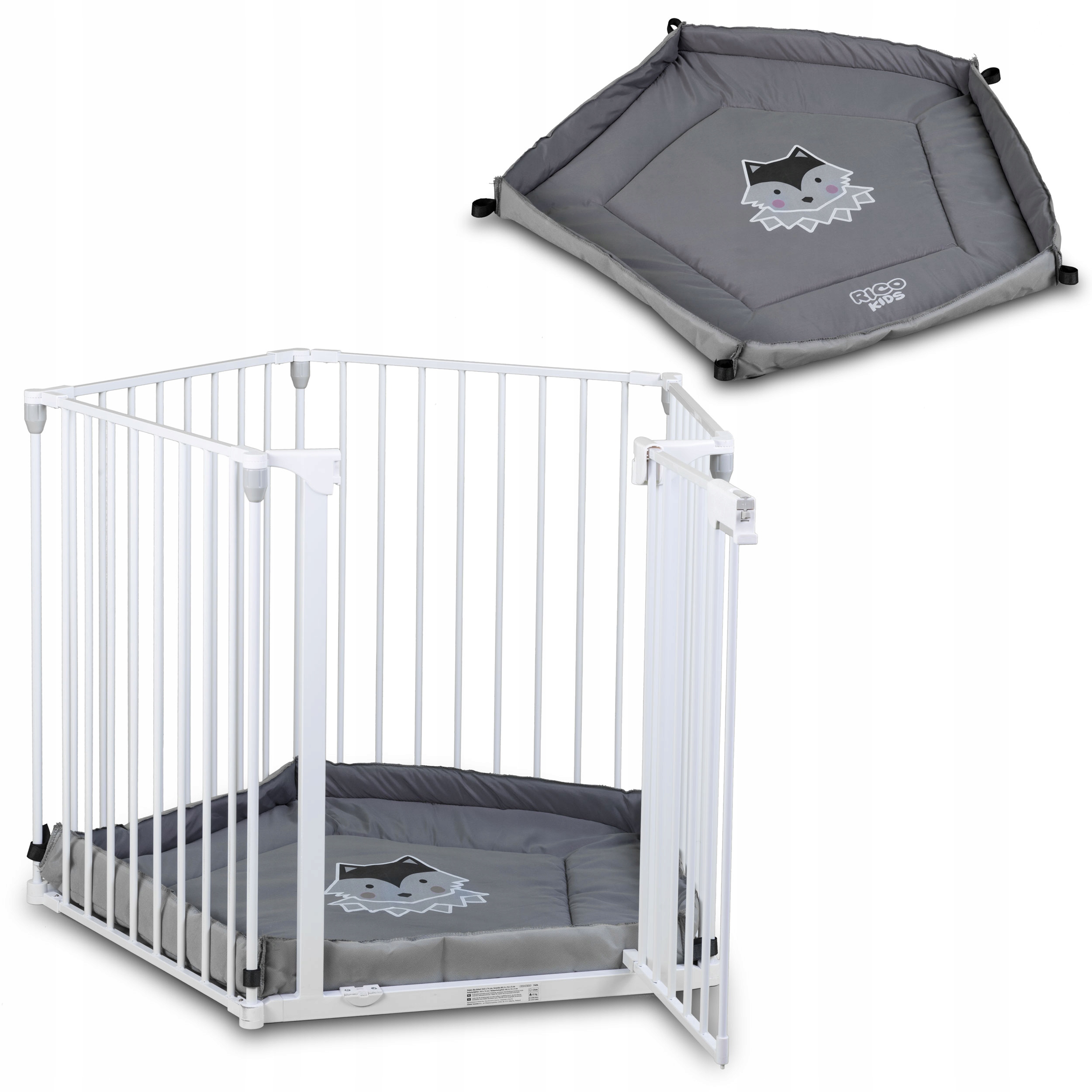 МАНЕЖ ДЛЯ РЕБЕНКА РУЧКА СКЛАДНАЯ ГОЛ RICOKIDS