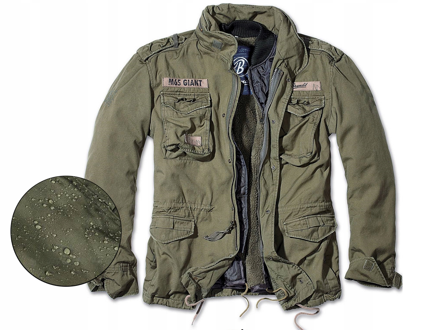 NOWY Model KURTKA M65 GIANT 3w1 PARKA BRANDIT 5XL Model Parka