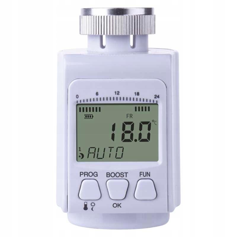 

Emos Termostat Głowica Cyfrowa Na Zawór T30 P5630