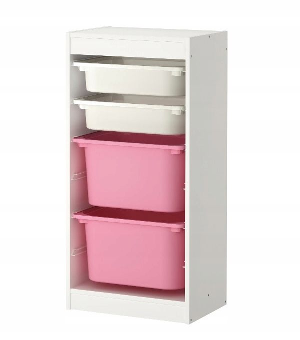 

Ikea Trofast regał BIAŁY+4 pojemniki na zabawki #5