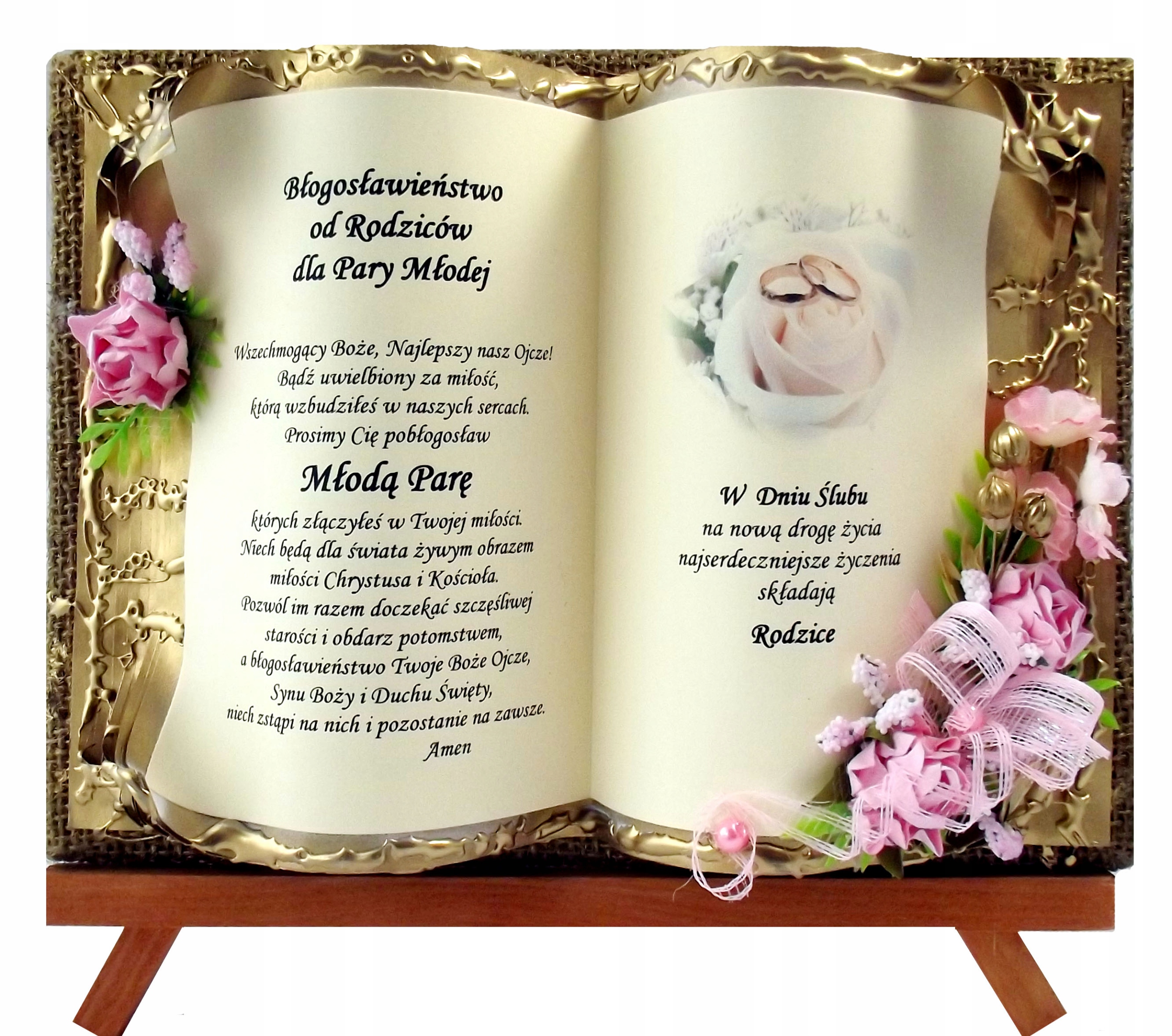 Požehnání od rodičů pro mladý pár svatební přání na novou cestu