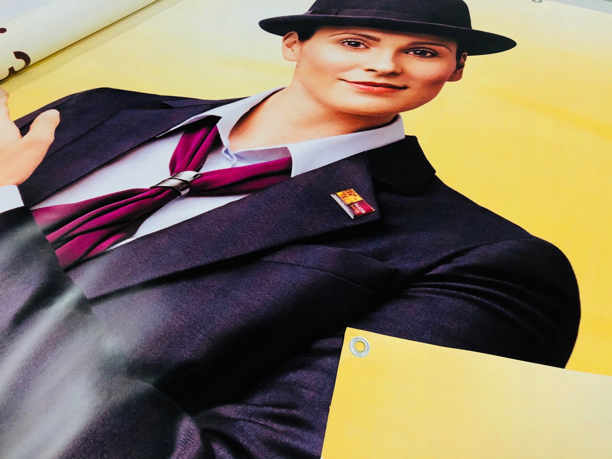 Baner Reklamowy BLOCK OUT 610g NIE PRZEŚWITUJE Marka inny