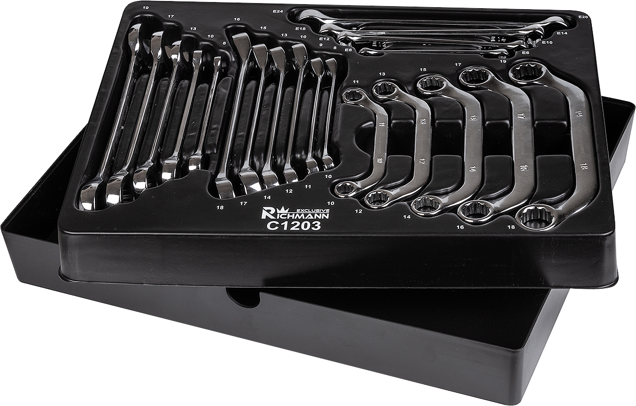 КАРТРИДЖ-РІЗНІ КЛЮЧІ 20 ЕЛЕМЕНТІВ. + Лоток