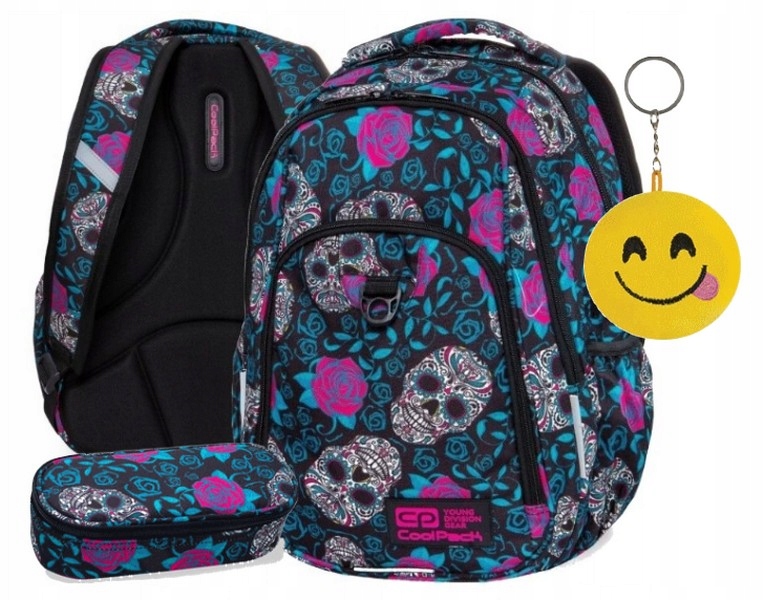 

Coolpack Plecak Szkolny Zestaw czaszka meksykańsk