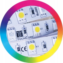 24V ZESTAW Taśma 10m RGB+BIAŁY 600LED RGBW 5050 3M Moc 150 W