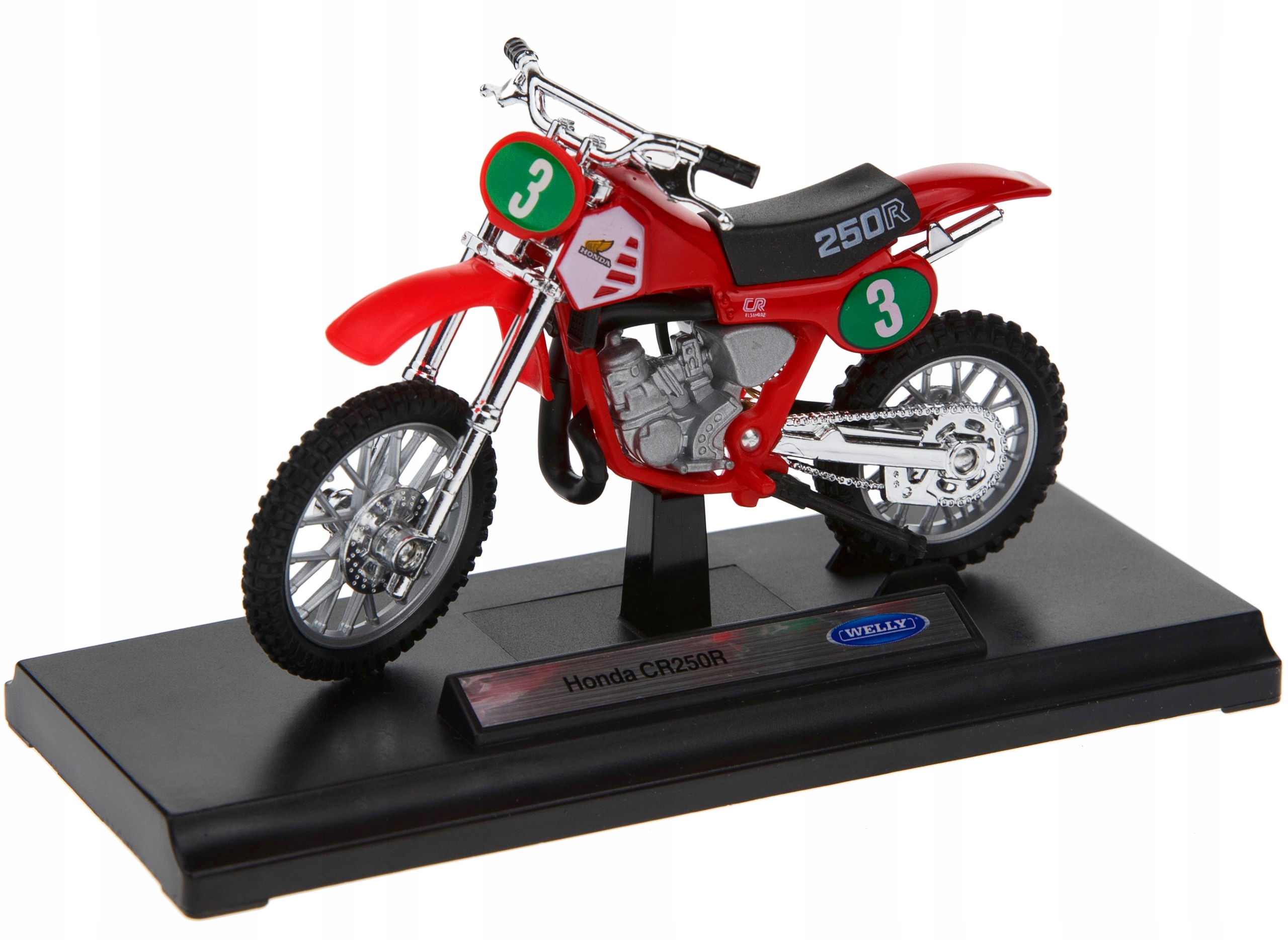 

Honda CR250R nr3 Model Metal/plas Welly Motor 1:18