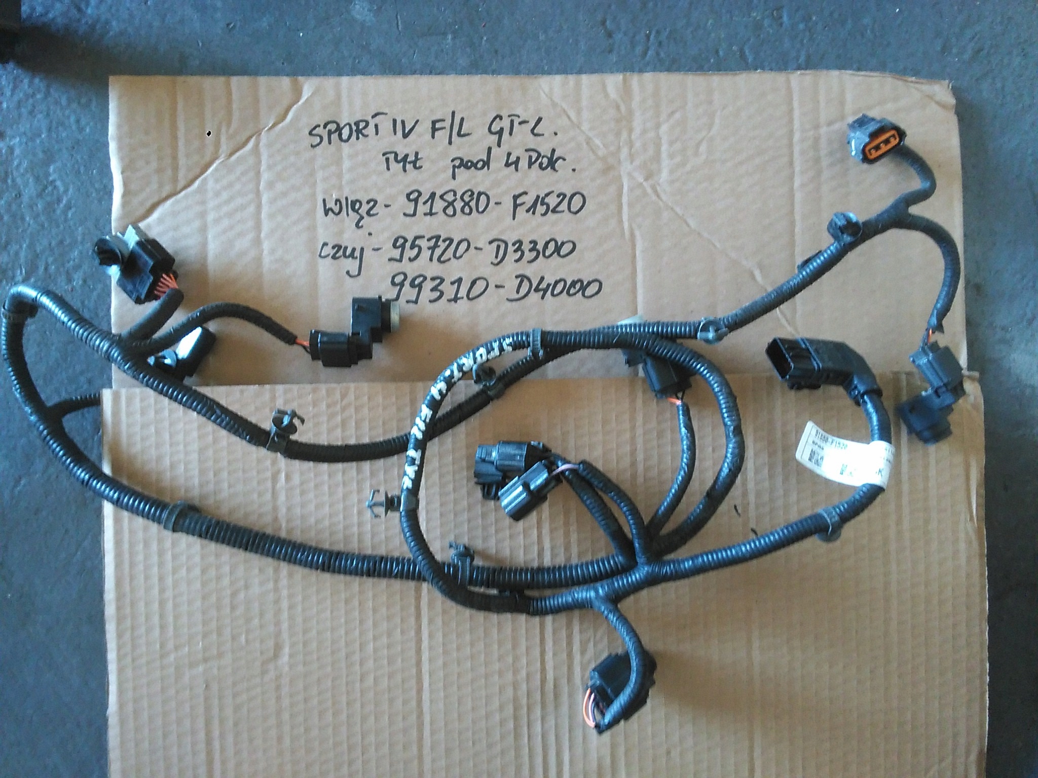 95720D3300 - KIA SPORTAGE IV LIFT 2018-датчик PDC 95720-D3300