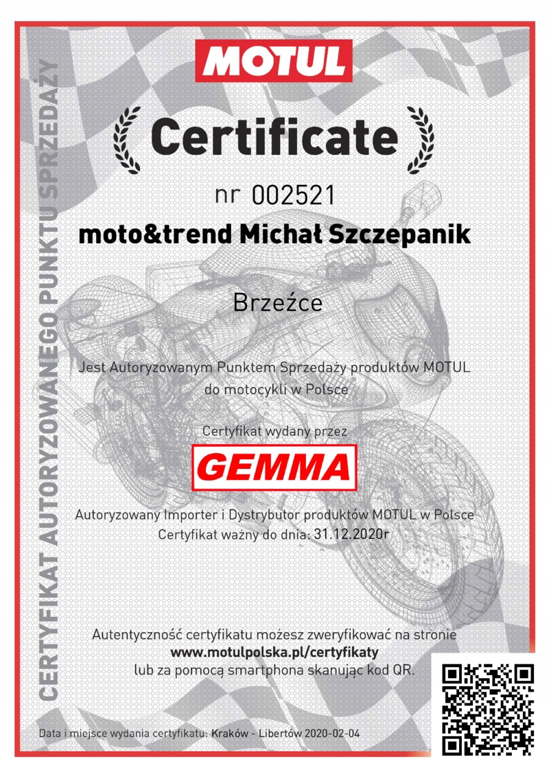 Olej Motul 10W40 60L 7100 MA2 4T Motocykle 104094