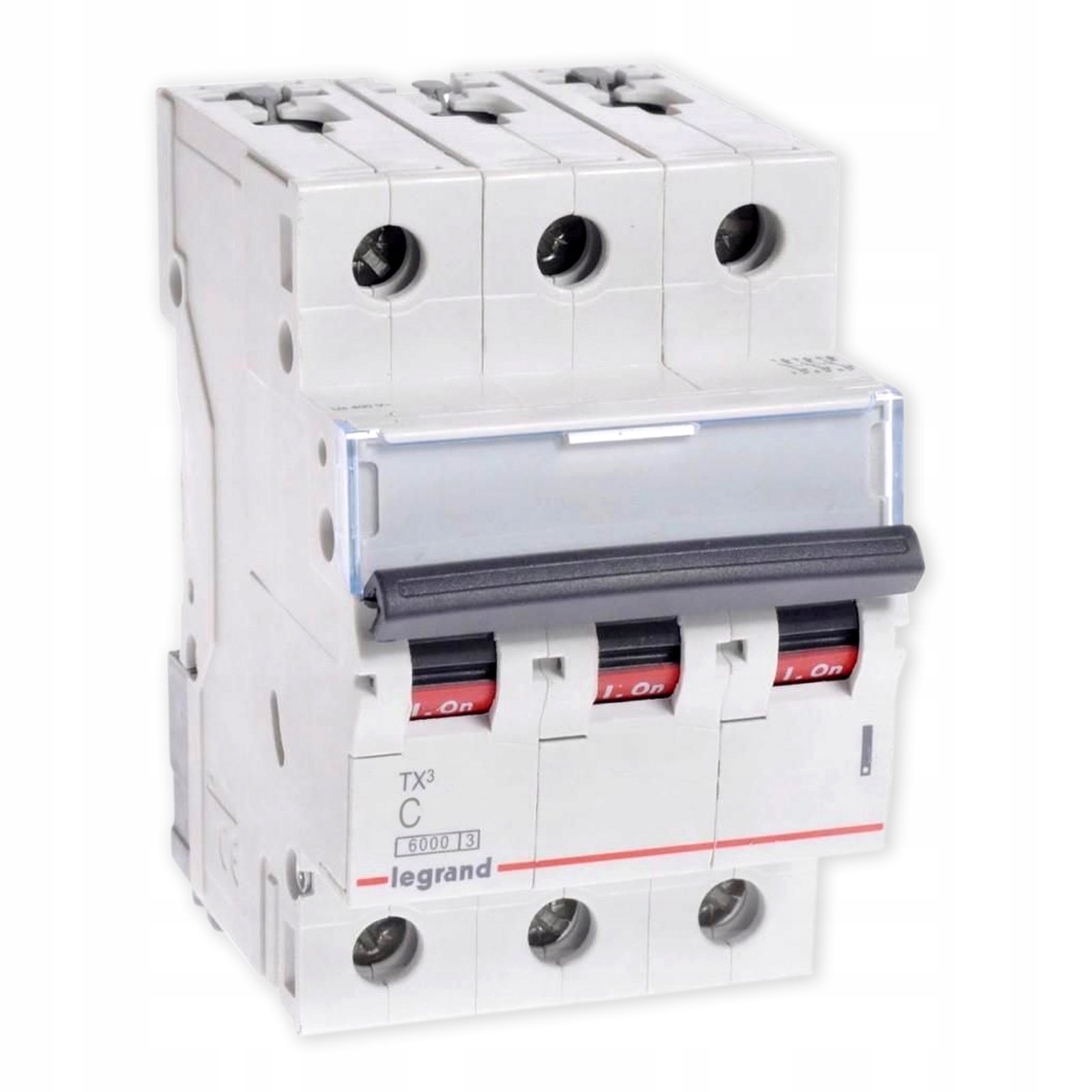 

Legrand TX3 Wyłącznik nadprądowy 3P C6A 403541