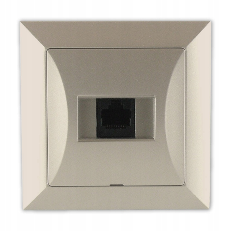 

Opal Gniazdo Komputerowe RJ45 RJ-45 Satyna
