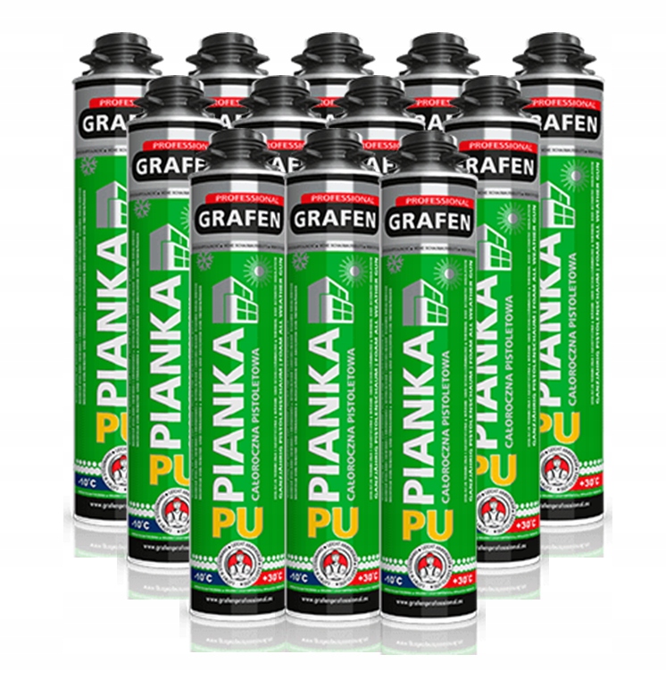 

Grafen Professional pianka montażowa 750ml 12szt!!