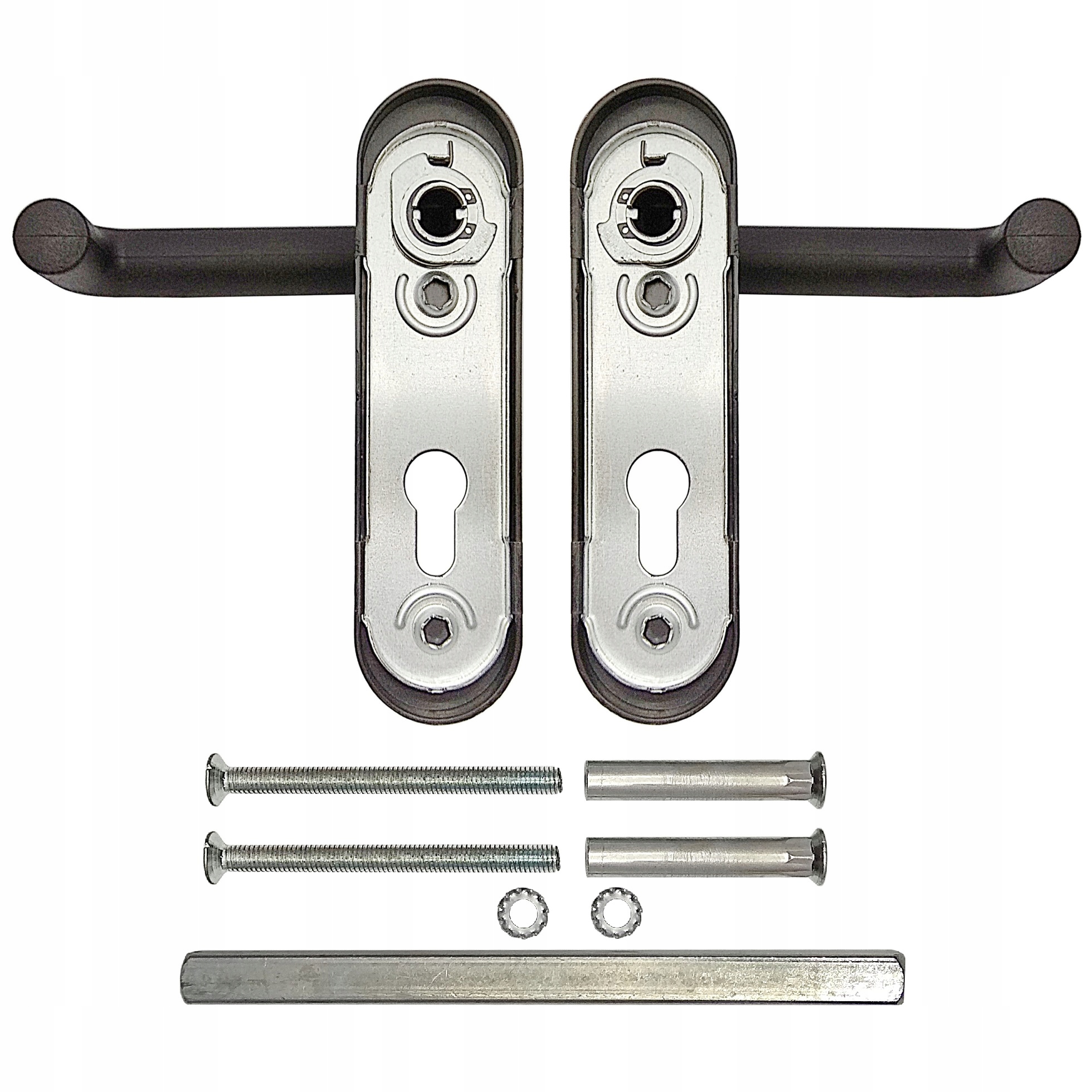 ZAMEK + KLAMKA do drzwi technicznych ppoż Marka Kelop